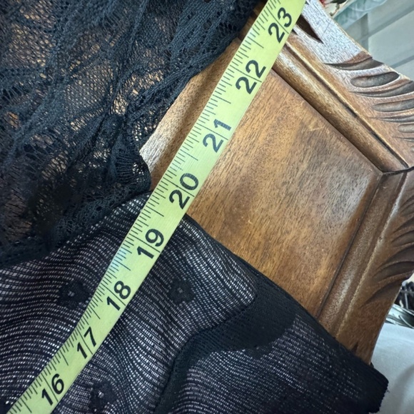 Body flirt,Woman,Dress Formal,Black,Sz M,Long Sleeve,Knee length,Elastic Lace.! - Picture 11 of 12